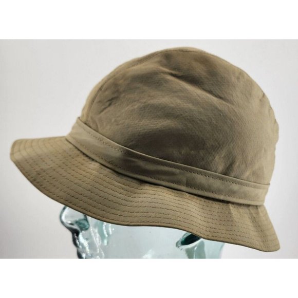 Burberry Women’s Classic Tan Fedora Bucket Hat Size 7.25 Nova Check SEE PICS main image 8